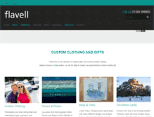 Tablet Screenshot of flavell.com